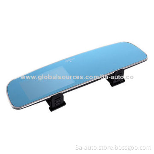 Rearview mirror car DVR camcorder black box with G-sensor motion detection 1080p 720p GPS 32G